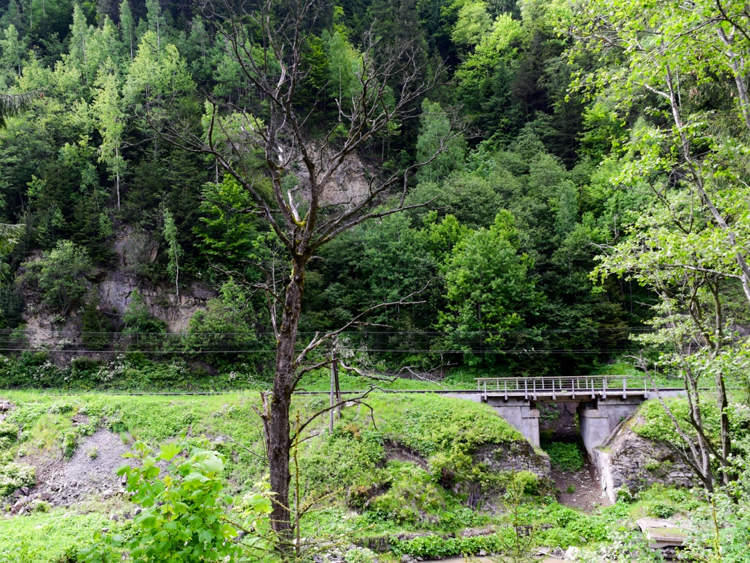 Железная дорога в горах