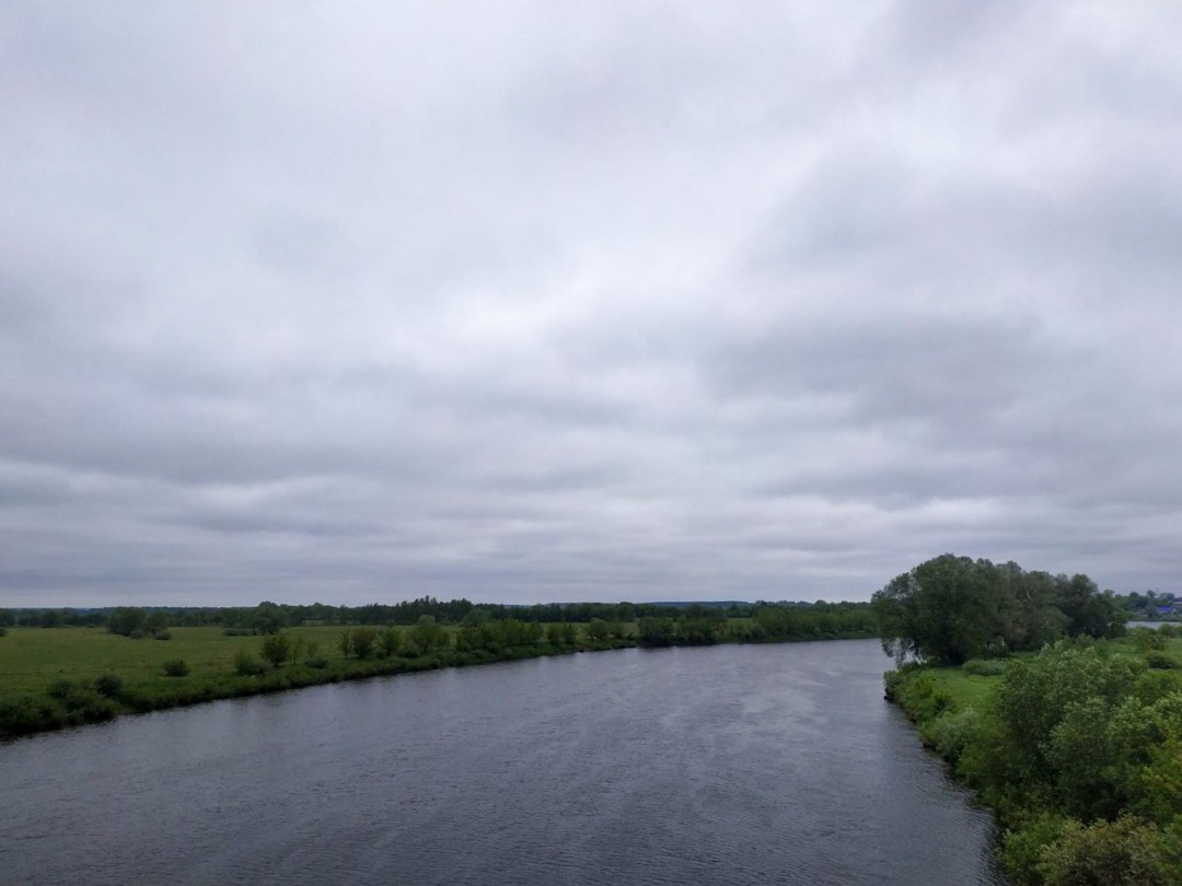 Река Днепр. Возле Быхова