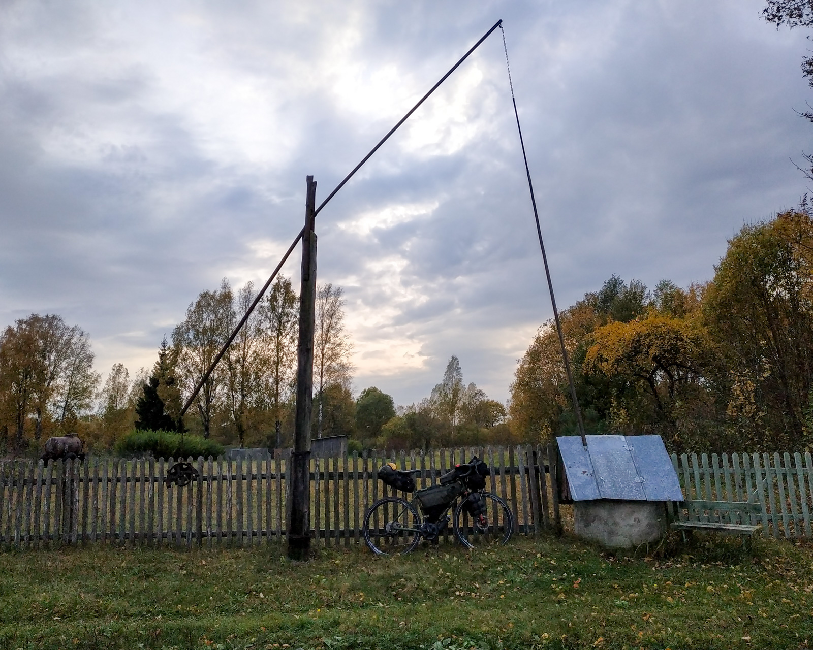 Калодзеж у вёсцы Кавалі