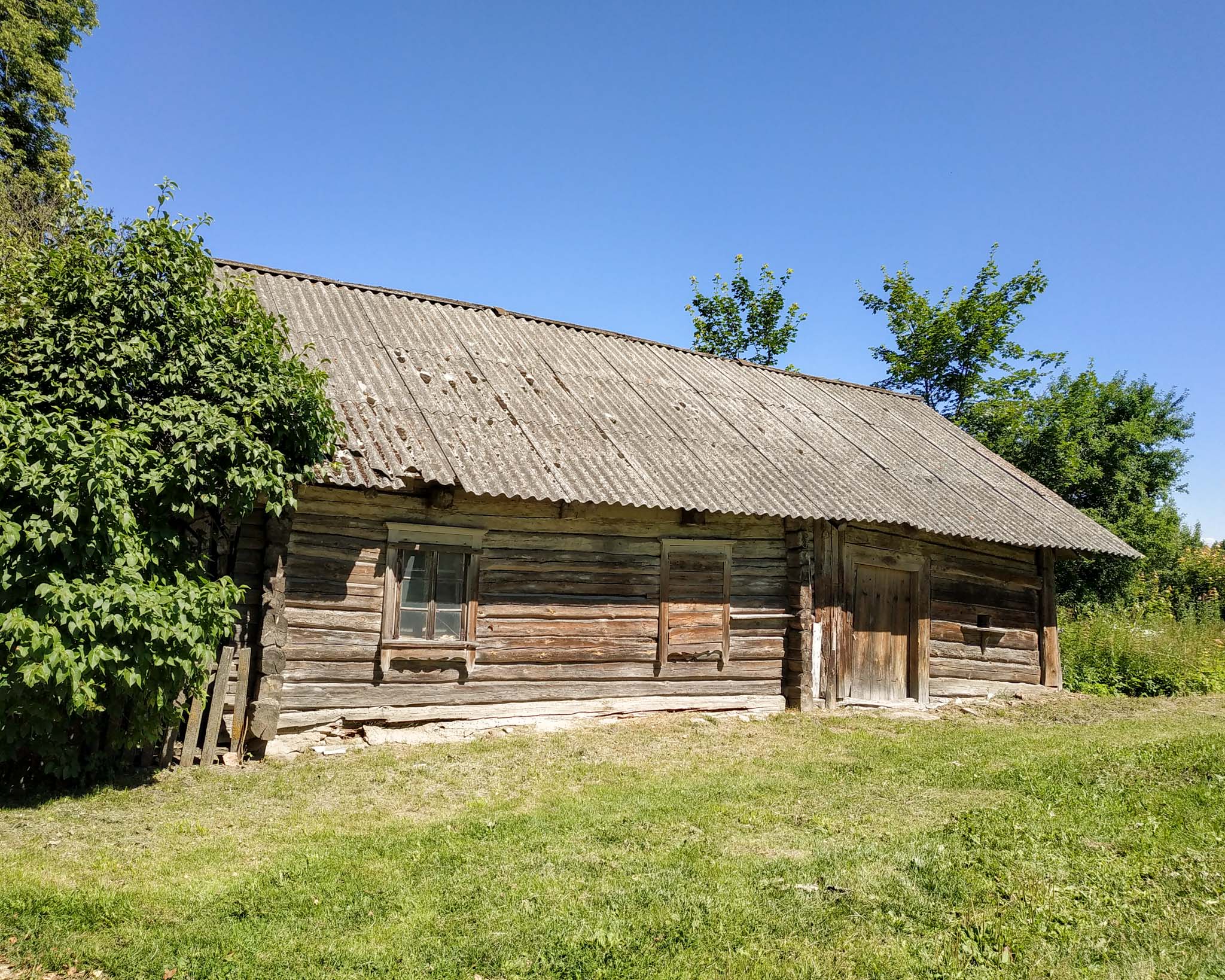 Старая хата ў Заполлі