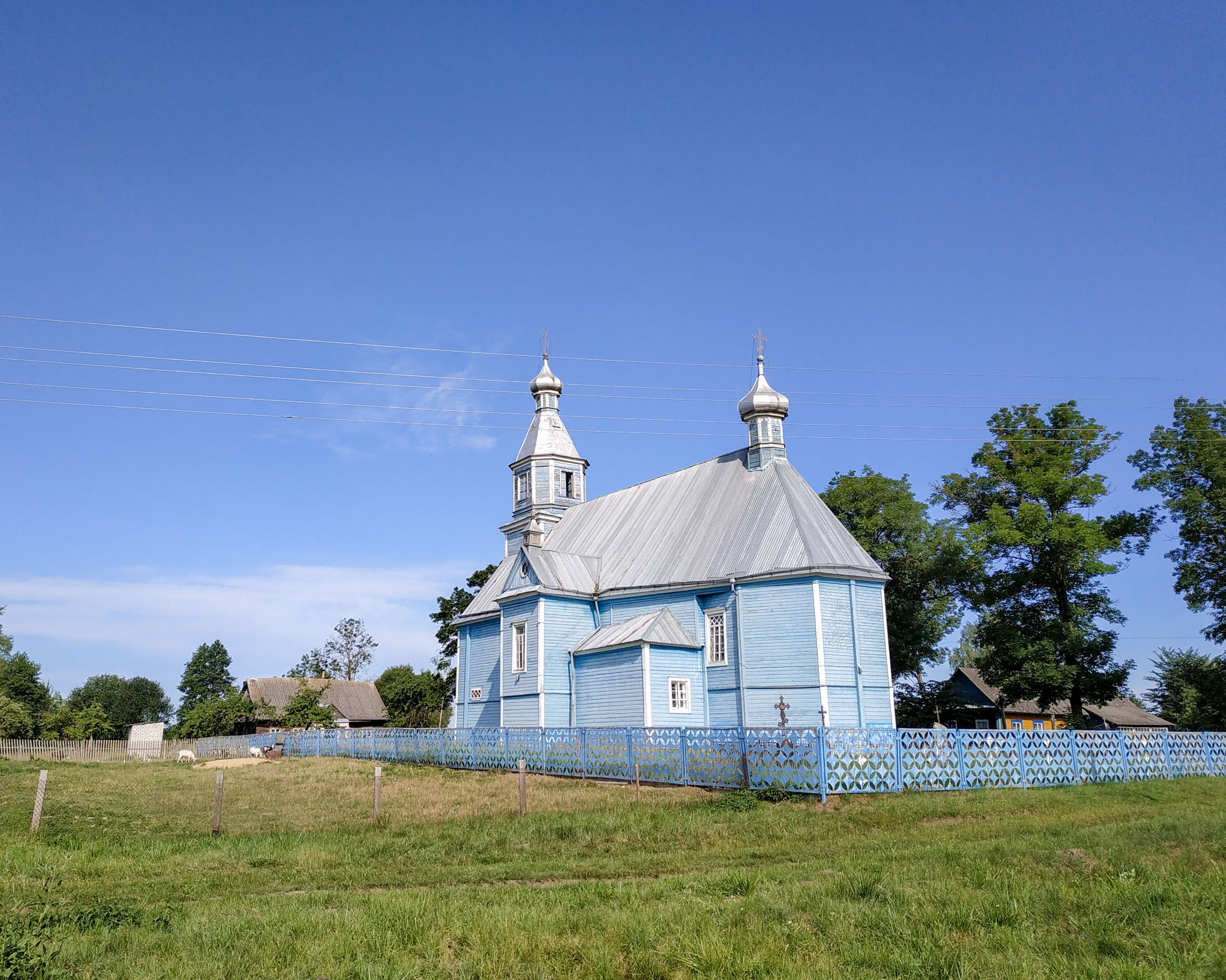 Храм Успения Пресвятой Богородицы. Лавришево Новогрудский район / Храм вёска Лаўрышава Навагрудскі раён