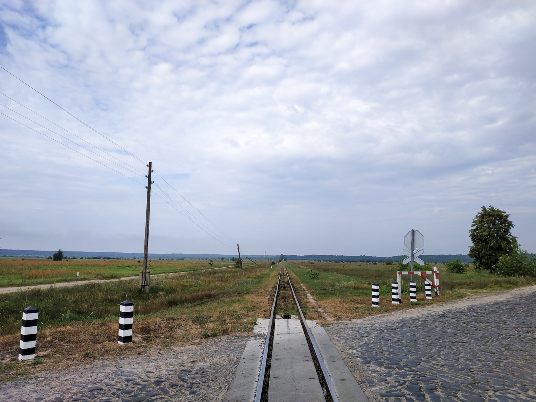 Узкоколейка. Село Заречное